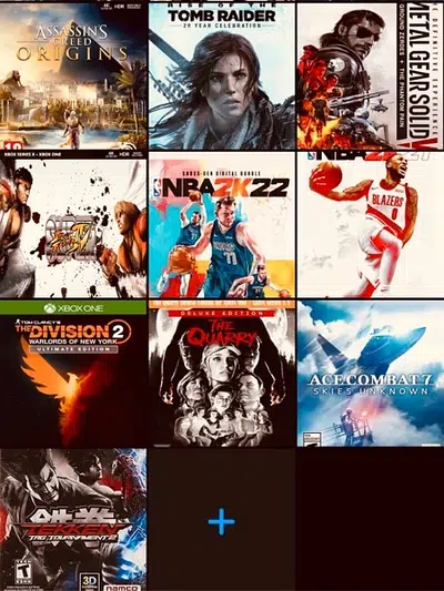 XBOX ONE-S/X XBOX SERIES-S/X GAMES AVAILABLE