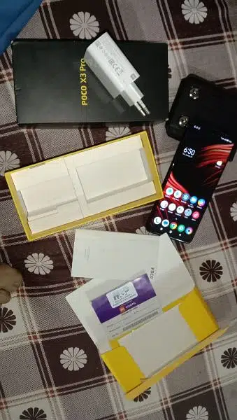 Poco X3 Pro 8/256GB WITH BOX AND ORIGINAL CHARGER