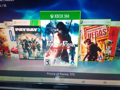 Xbox 360 1TB HDD with 180 Games