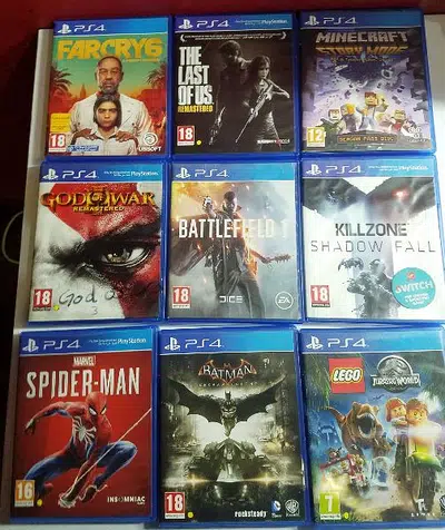 PS4 Games for sale