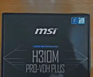 Intel 8 & 9 generation Motherboard Msih310m Pro vdh plus