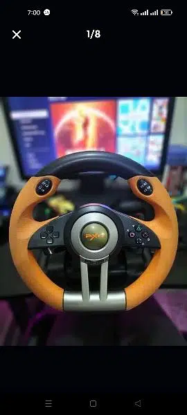 PXN V3 PRO STEERING WHEEL CONDITION FULL OK PRICE IS NEGOTIABLE
