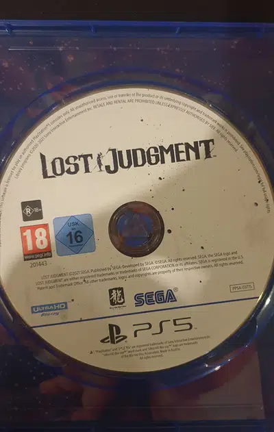 Lost Judgement PS5