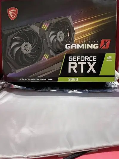 RTX 3060 12 gb with box (3months used)