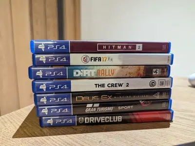 7 PS4 Games for Sale. Price for each game and is negotiable