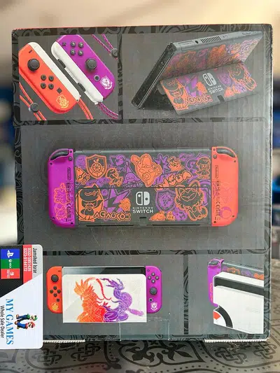 BRAND NEW NINTENDO SWITCH OLED POKEMON EDITION AT MY GAMES