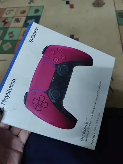 PS5 controller cosmic red