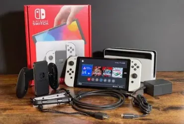 nintendo switch oled complete box