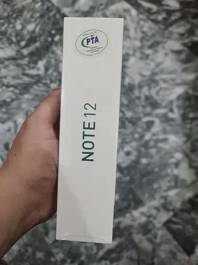 Infinix Note 12 Brand New Sealed Inactive 6GB/128GB Official PTA