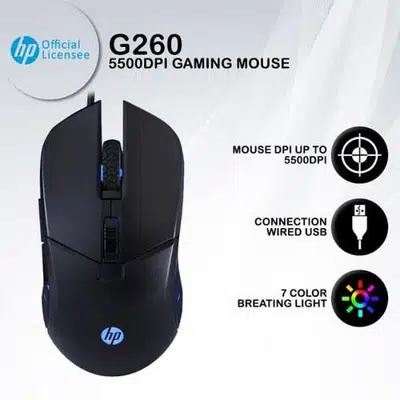 GAMING MOUSE HP G260 6BUTTON