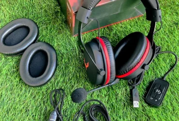 Niose Cancelling Gaming Headset for PS5, PS4, Xbox One, PC