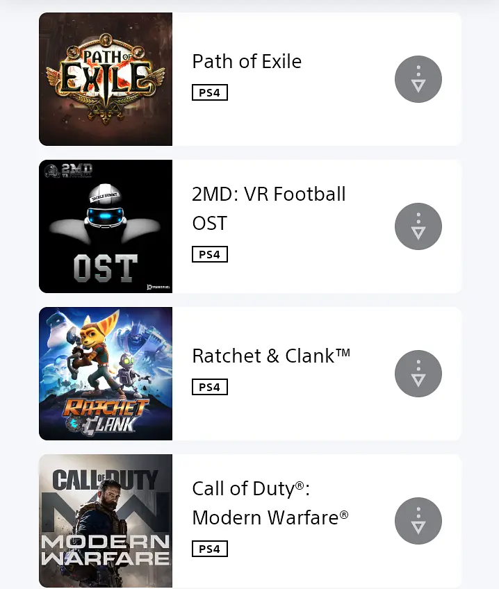 PSN ID FOR SALE (PS4 games and Ps5 games)