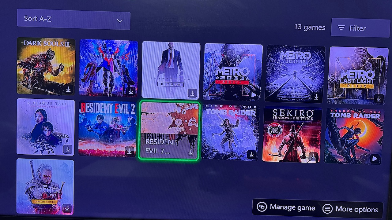 Xbox one games account 14 full edition games with dlcs included  price is negotiable