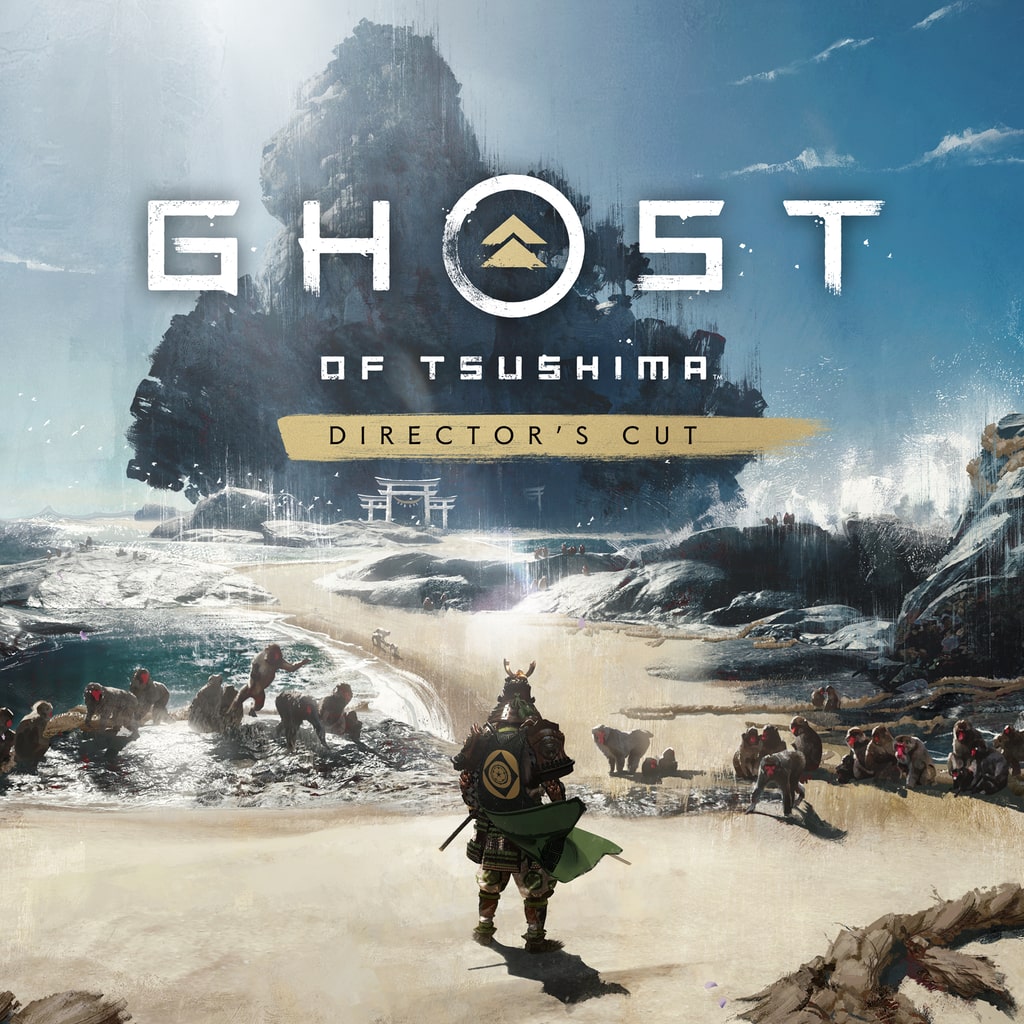 Ghost of Tsushima Directors Cut for PS4. PS5 Upgrade Available.